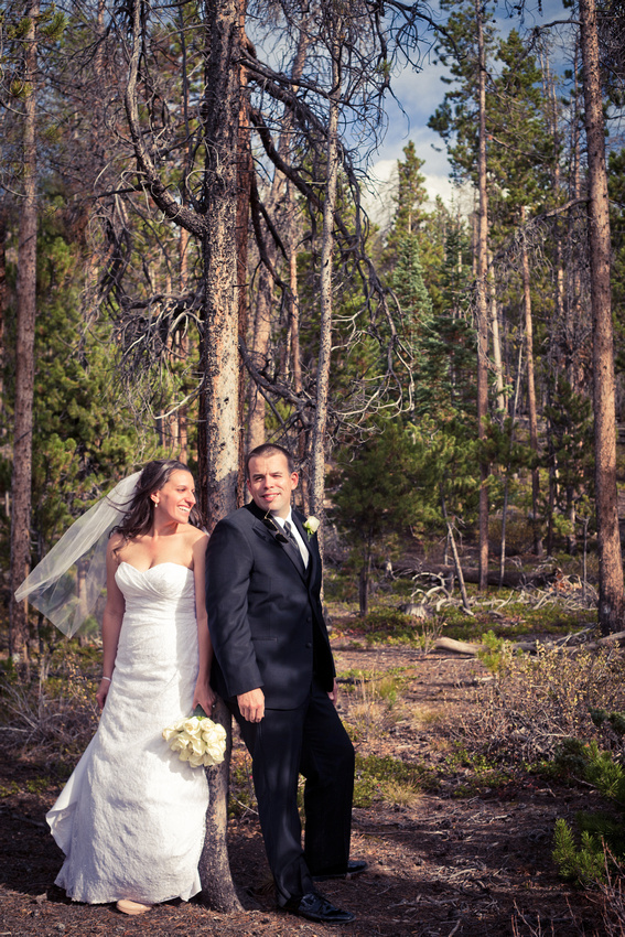 Wedding portrait by Denver photographer Lauren Whitehead